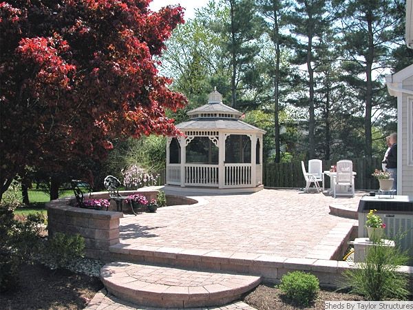 Vinyl Octagon Gazebo 10