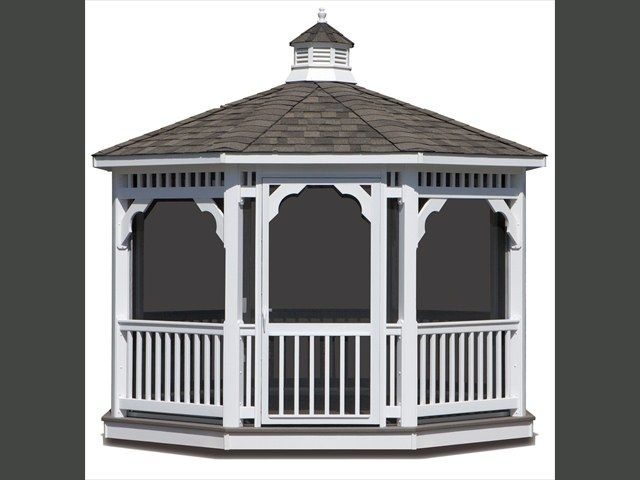 Vinyl Octagon Gazebo 1