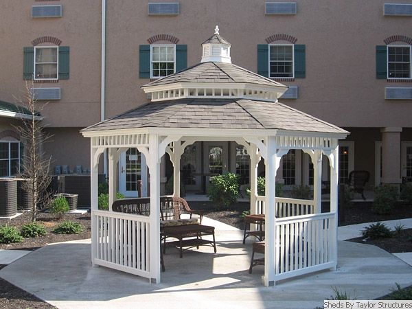 Vinyl Octagon Gazebo 3