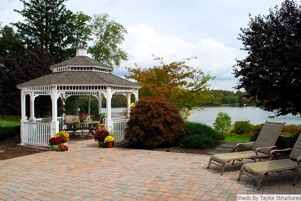 Vinyl Octagon Gazebo 7