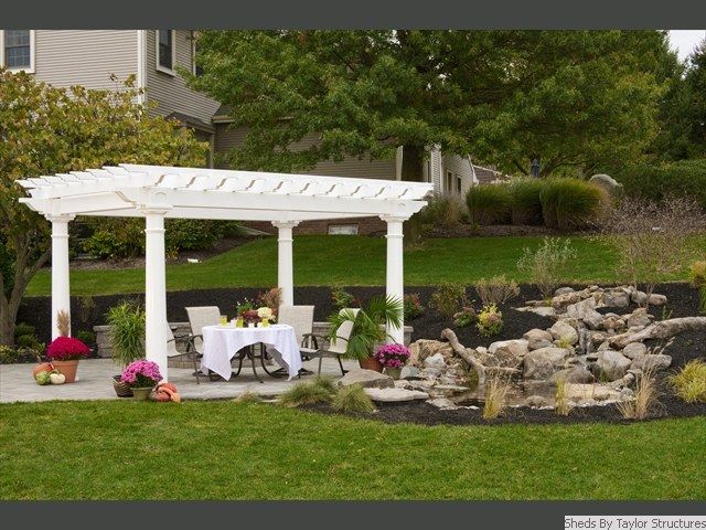 Vinyl Pergola 9