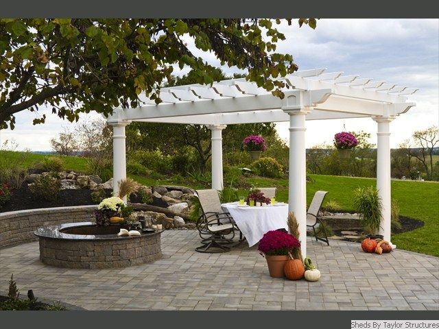 Vinyl Pergola 11